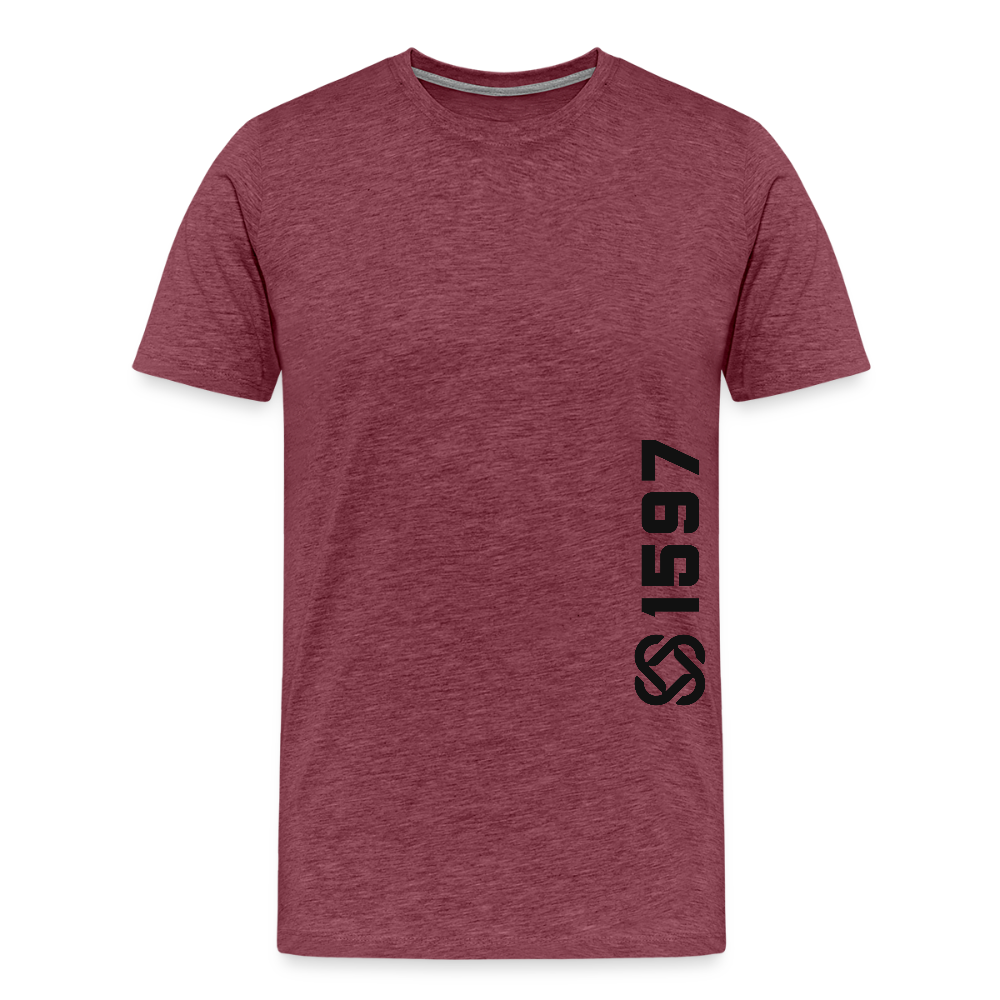 Men's Premium T-Shirt - heather burgundy